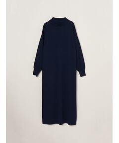 three dots / スリードッツ ドレス | Wool outfit high neck dress
