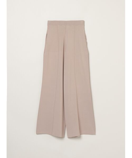 three dots / スリードッツ その他パンツ | Luxe rayon center marked pants（smokey beige）