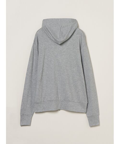 three dots / スリードッツ その他トップス | Brushed sweater zip up hoody | 詳細1