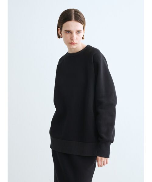 three dots / スリードッツ その他トップス | Sleek terry pullover | 詳細7