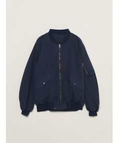 Men's cotton silk flight jacket