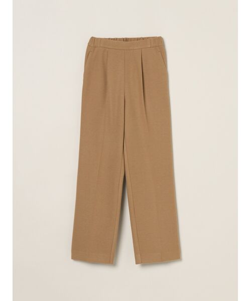 three dots / スリードッツ その他パンツ | Wooly jersey pants（camel）