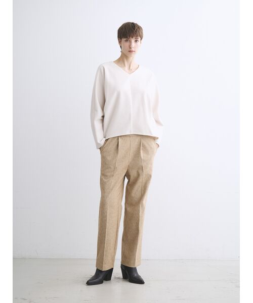 three dots / スリードッツ その他パンツ | Wooly jersey pants | 詳細7