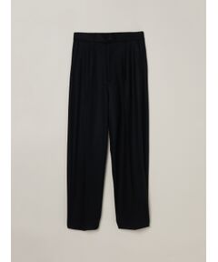 Men's wool pique jersey trousers