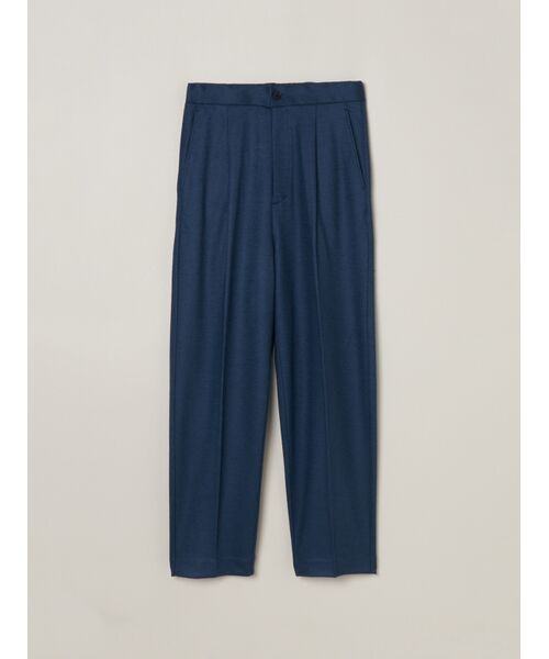 three dots / スリードッツ その他パンツ | Men's wool pique jersey trousers | 詳細1