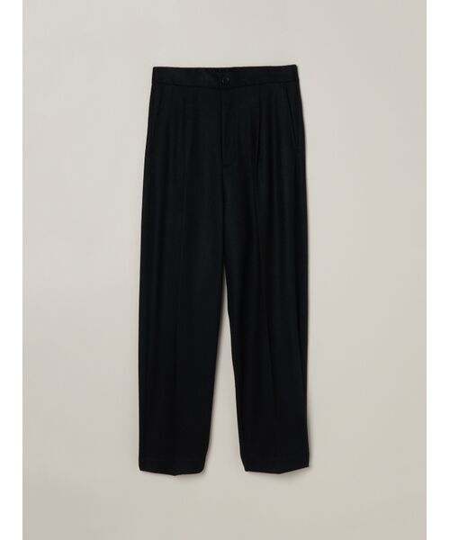 three dots / スリードッツ その他パンツ | Men's wool pique jersey trousers | 詳細6