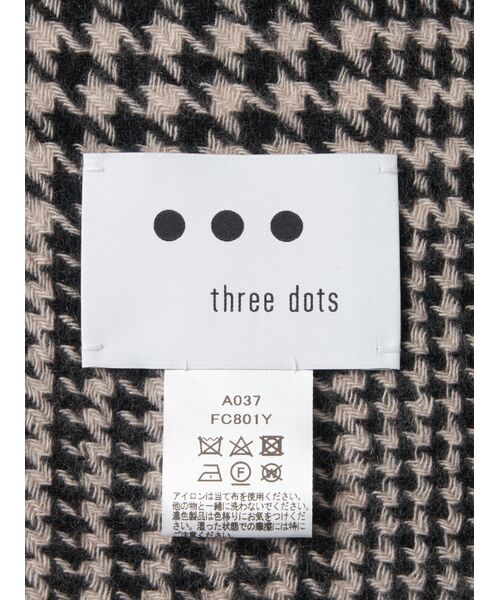 three dots / スリードッツ マフラー・ショール・スヌード・ストール | Felting cashmere wrap | 詳細3