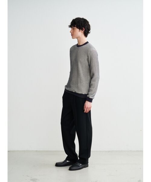 three dots / スリードッツ その他トップス | Men's cotton waffle l/s t-shirt | 詳細10