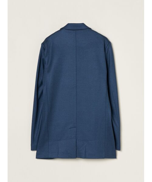 three dots / スリードッツ テーラードジャケット | Men's wool pique jersey jacket | 詳細1