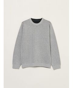 Men's reversible dual layerd l/s sweat