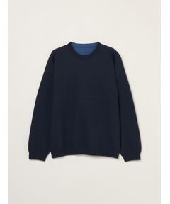 Men's reversible dual layerd l/s sweat