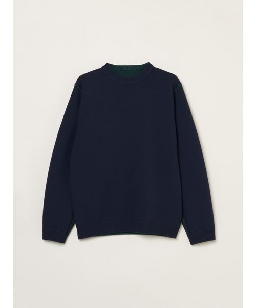 three dots / スリードッツ その他トップス | Men's reversible dual layerd l/s sweat | 詳細2