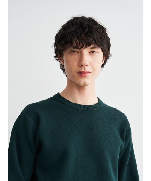 three dots / スリードッツ その他トップス | Men's reversible dual layerd l/s sweat | 詳細7