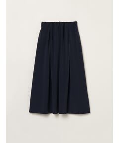 three dots / スリードッツ スカート | C-dress scuba tuck flair skirt