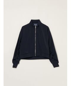 three dots / スリードッツ テーラードジャケット | C-dress scuba bomber jacket