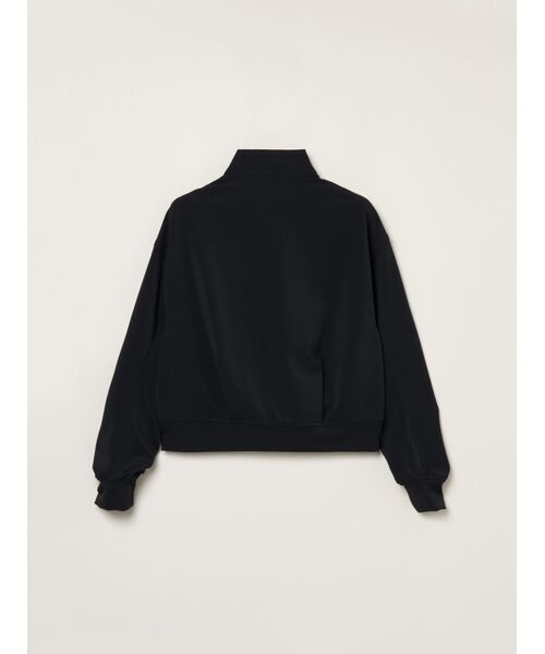 three dots / スリードッツ テーラードジャケット | C-dress scuba bomber jacket | 詳細1