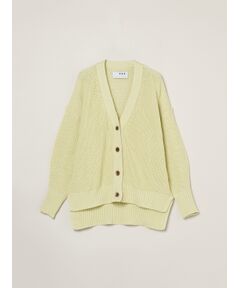 Spinning cotton cardigan