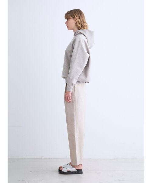 three dots / スリードッツ その他パンツ | Glossy twill pants | 詳細10