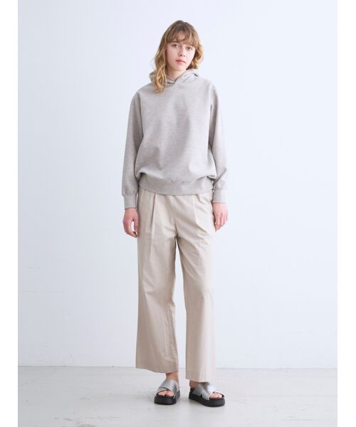 three dots / スリードッツ その他パンツ | Glossy twill pants | 詳細8