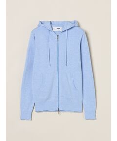 three dots / スリードッツ パーカー | Cotton melange l/s hoody