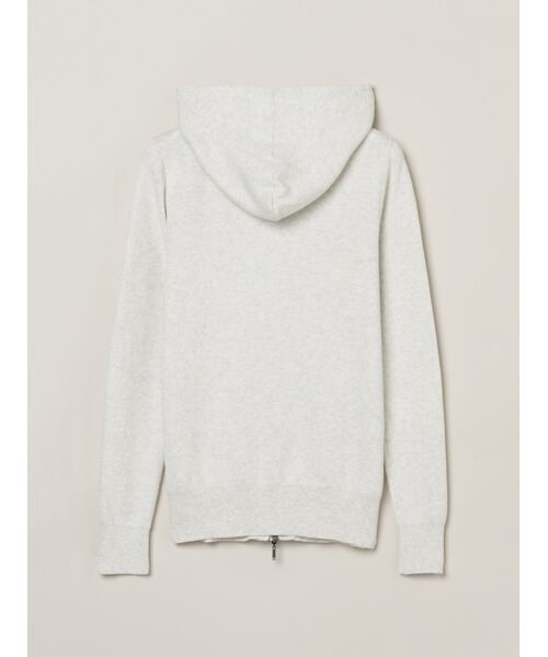 three dots / スリードッツ パーカー | Cotton melange l/s hoody | 詳細1