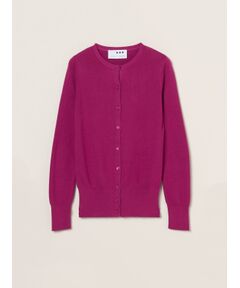 three dots / スリードッツ その他トップス | Cotton melange l/s crew cardigan