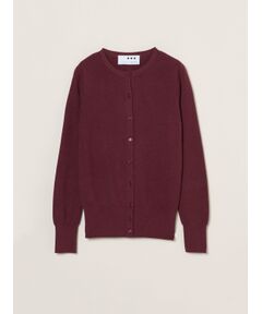 three dots / スリードッツ その他トップス | Cotton melange l/s crew cardigan