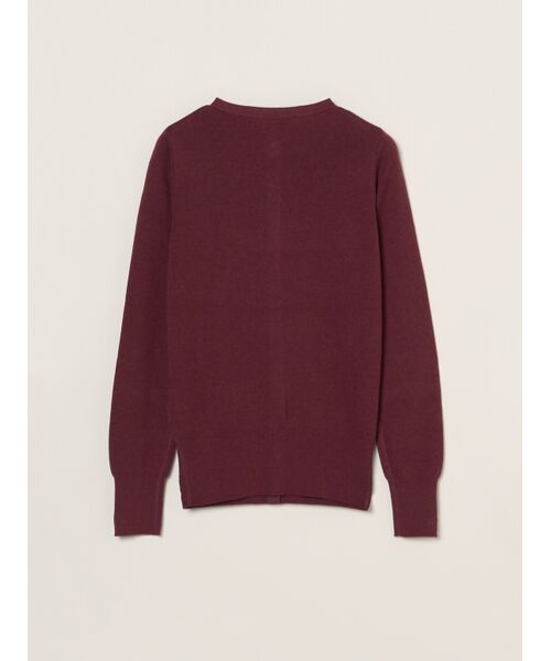 three dots / スリードッツ その他トップス | Cotton melange l/s crew cardigan | 詳細11