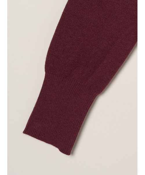 three dots / スリードッツ その他トップス | Cotton melange l/s crew cardigan | 詳細13