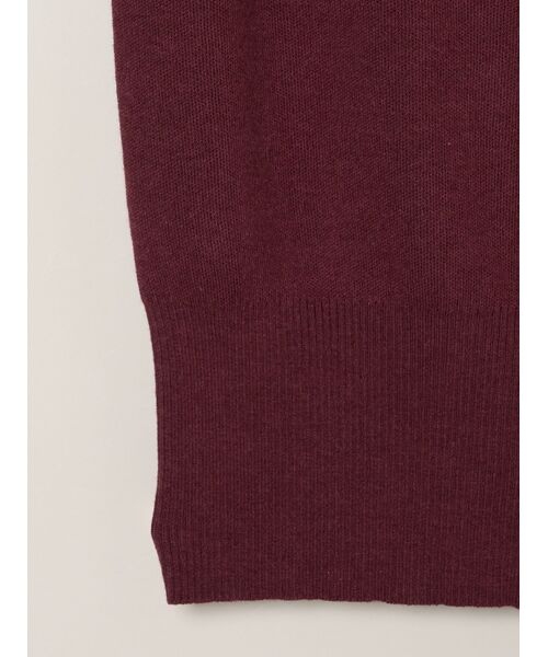 three dots / スリードッツ その他トップス | Cotton melange l/s crew cardigan | 詳細14