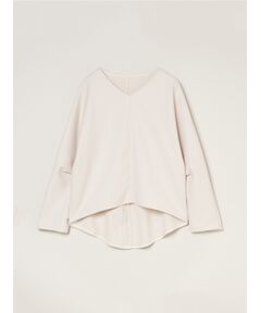 three dots / スリードッツ ニット・セーター | Wooly jersey cocoon pullover