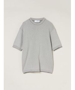three dots / スリードッツ Tシャツ | Men's organic cotton waffle t-shirt