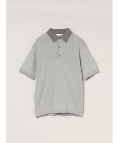 three dots / スリードッツ その他トップス | Men's organic cotton waffle polo