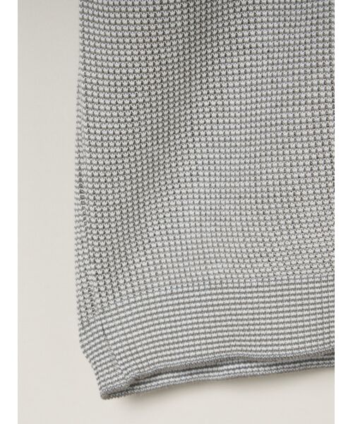 three dots / スリードッツ その他トップス | Men's organic cotton waffle polo | 詳細4