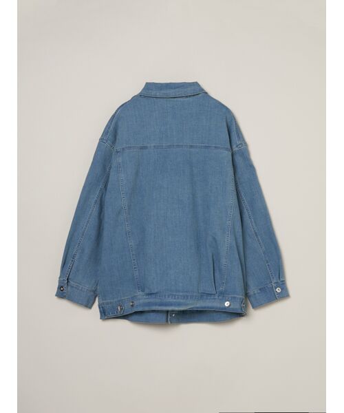 three dots / スリードッツ その他アウター | Loose denim jumper | 詳細1