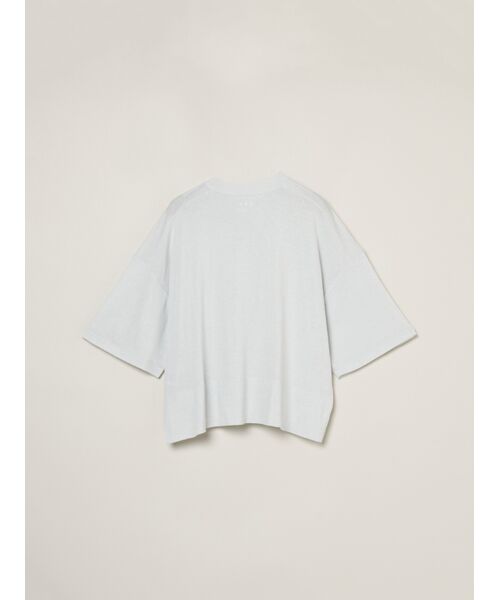 three dots / スリードッツ Tシャツ | Sparkle boxy short sleeve | 詳細1