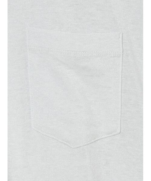 three dots / スリードッツ Tシャツ | Sparkle boxy short sleeve | 詳細5