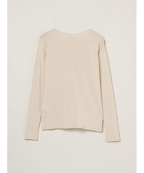 three dots / スリードッツ Tシャツ | Sparkle narrow tee | 詳細1