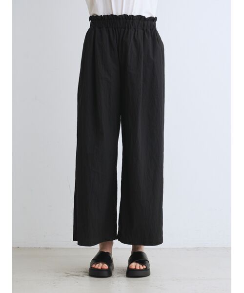Sun dried cloth pants （その他パンツ）｜three dots