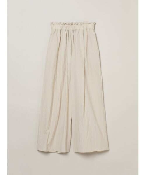 three dots/スリードッツ Sun dried cloth pants beige S three dots/スリードッツ Sun dried cloth pants beige S