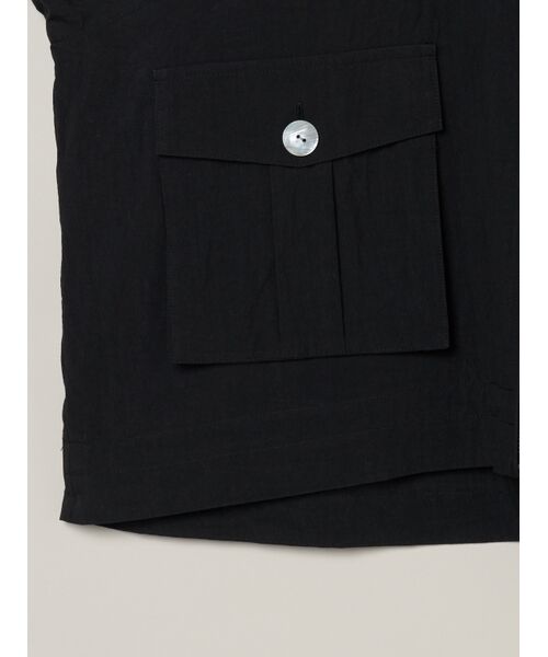 three dots / スリードッツ テーラードジャケット | Sun dried cloth jacket | 詳細4