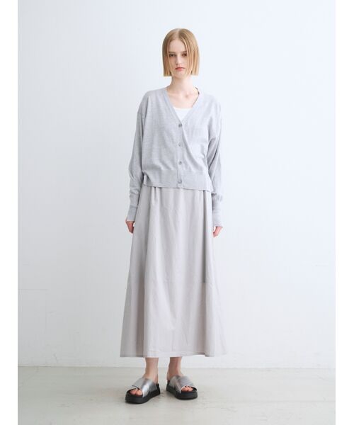 three dots / スリードッツ スカート | Sierra voile skirt | 詳細10