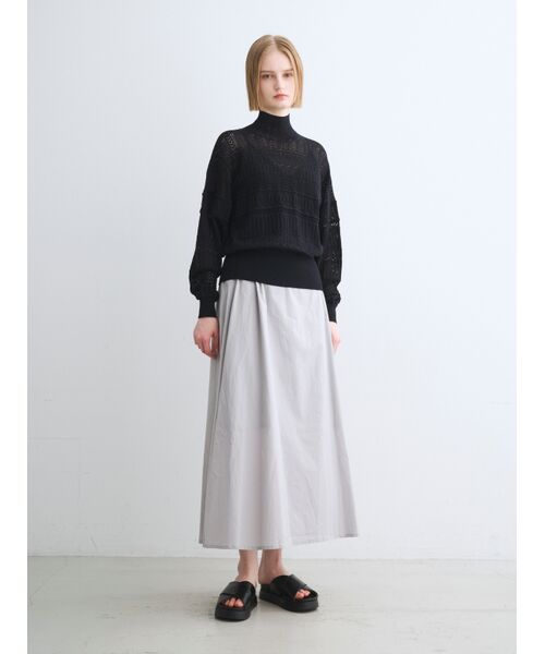 three dots / スリードッツ スカート | Sierra voile skirt | 詳細8