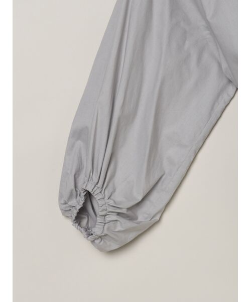 three dots / スリードッツ Tシャツ | Sierra voile big sleeve top | 詳細3