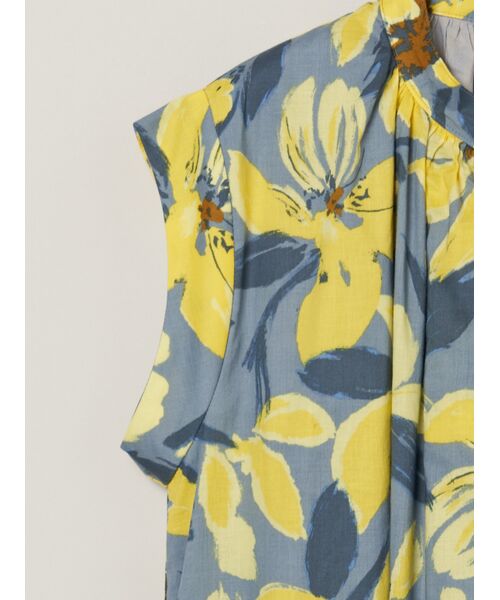 three dots / スリードッツ ドレス | Sierra voile dress | 詳細3