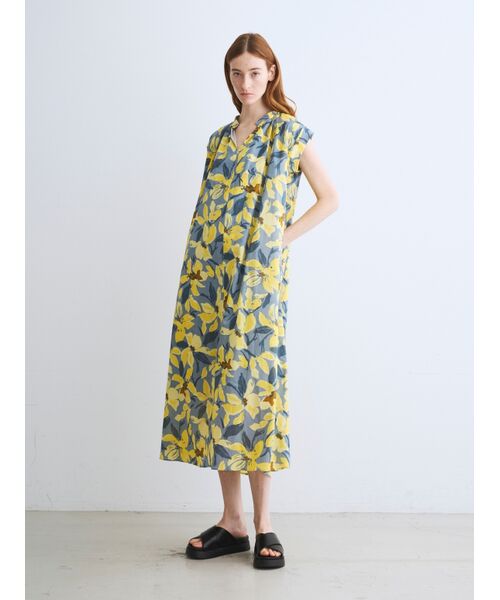 three dots / スリードッツ ドレス | Sierra voile dress | 詳細8