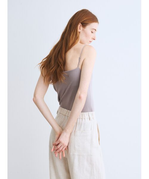 three dots / スリードッツ その他トップス | Foundation cotton bra camisole | 詳細7