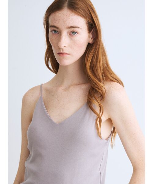 three dots / スリードッツ その他トップス | Foundation cotton bra camisole | 詳細8