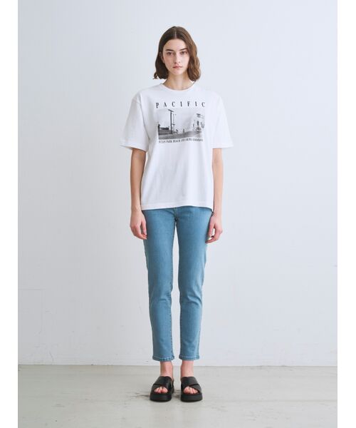 unisex】 Graphic tee s/s （Tシャツ）｜three dots