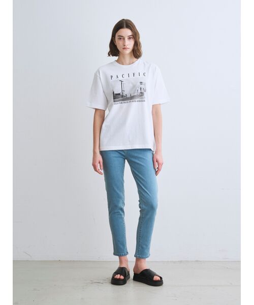 unisex】 Graphic tee s/s （Tシャツ）｜three dots